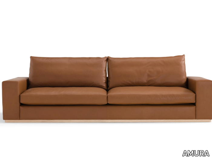 MURRAY - 3 seater leather sofa _ AMURA