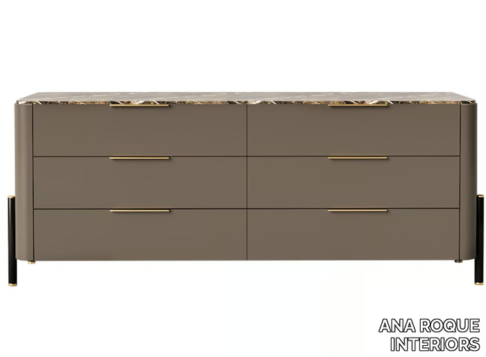 AMAN - Wooden chest of drawers _ ANA ROQUE INTERIORS