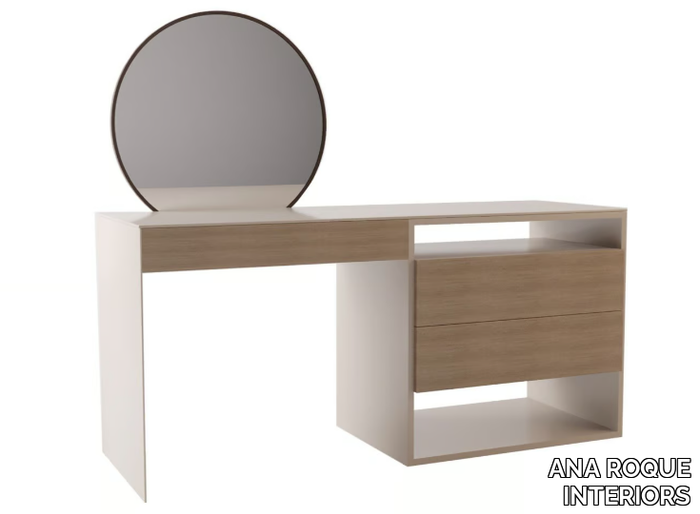 CLIO - Wooden dressing table _ ANA ROQUE INTERIORS