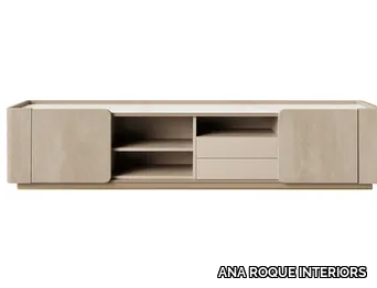 ODDO - Wooden TV cabinet with drawers _ ANA ROQUE INTERIORS