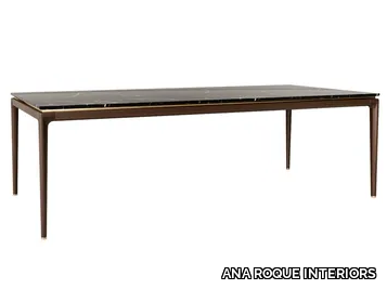 EDEN - Rectangular marble table _ ANA ROQUE INTERIORS