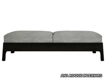 FADE II - Upholstered fabric bench _ ANA ROQUE INTERIORS