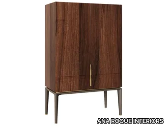 HABANA - Wooden highboard with doors and drawers _ ANA ROQUE INTERIORS