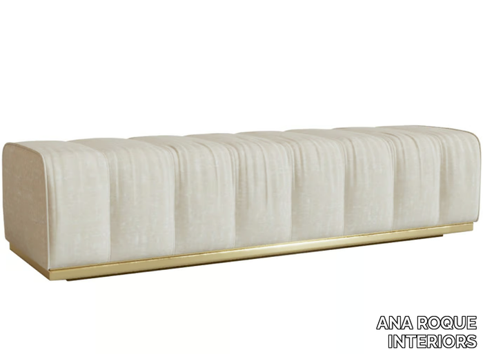 OMON - Fabric bench _ ANA ROQUE INTERIORS