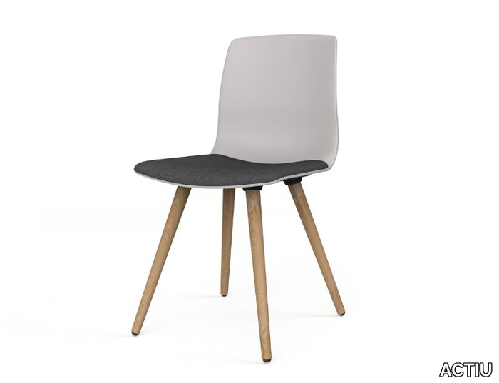 NOOM 50 - Polypropylene chair with integrated cushion _ ACTIU