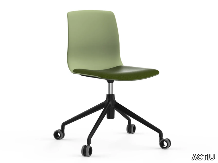 NOOM 50 - Trestle-based office chair with castors _ ACTIU