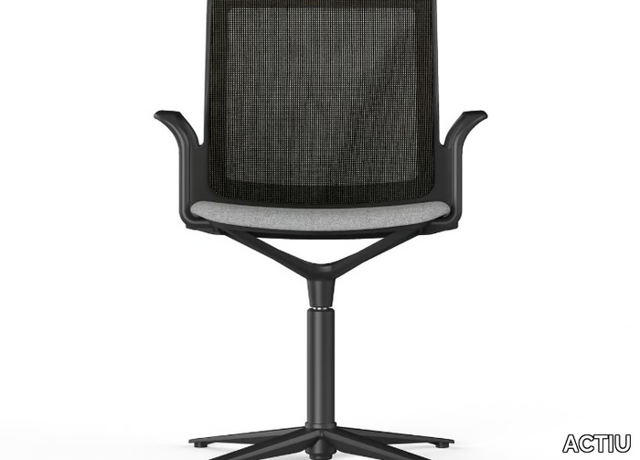 URBAN PLUS - Office chair with armrests with 4-Spoke base _ ACTIU