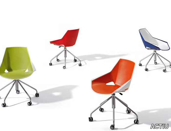 VIVA - Office chair with castors _ ACTIU