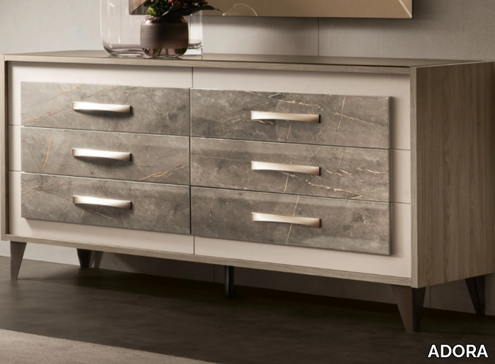 AMBRA - Wooden chest of drawers _ ADORA