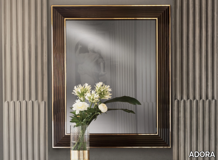 DIAMANTE - Wall-mounted framed mirror _ ADORA