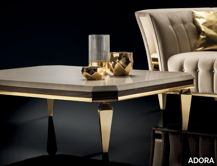 DIAMANTE - Square coffee table for living room _ ADORA