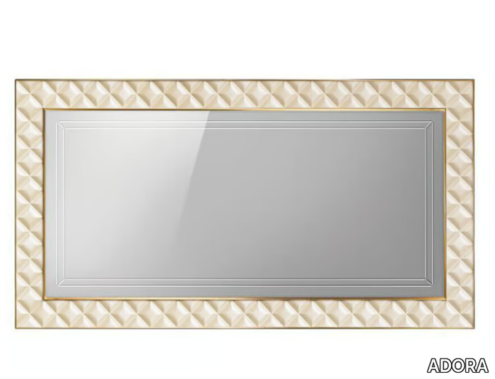 SIPARIO - Rectangular framed mirror _ ADORA