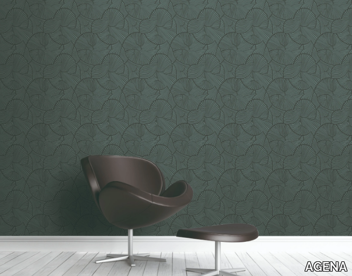 VENTAGLI - Fire retardant washable wallpaper _ AGENA