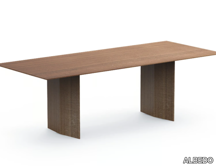 PRAIA - Rectangular MDF table _ ALBEDO