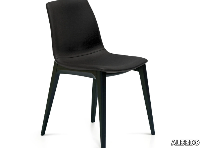 UNIQUE - Leather chair _ ALBEDO