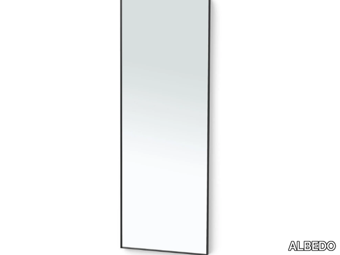 MINI - Rectangular framed metal mirror _ ALBEDO