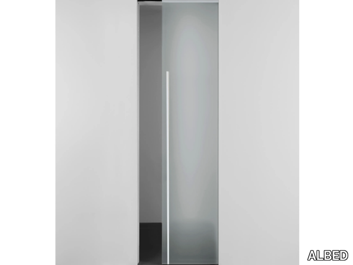 DOT - Glass internal pocket sliding door _ ALBED