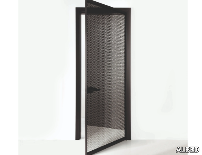 QUADRA - Hinged glass door _ ALBED