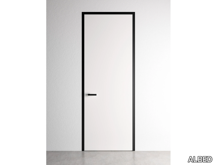 ENTRE-DEUX - Hinged flush-fitting wooden door _ ALBED