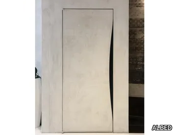 BLOW - Hinged flush-fitting wooden door _ ALBED