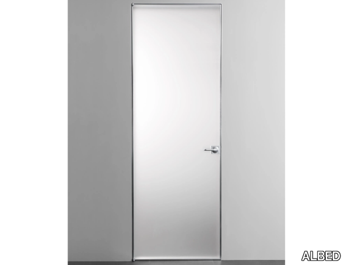 RI-TRAIT - Hinged flush-fitting glass door _ ALBED