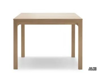 LAIA - Square oak table _ ALKI