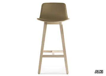 KUSKOA - High leather stool _ ALKI