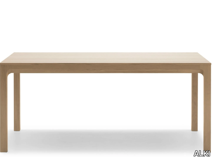 LAIA - Rectangular oak table _ ALKI