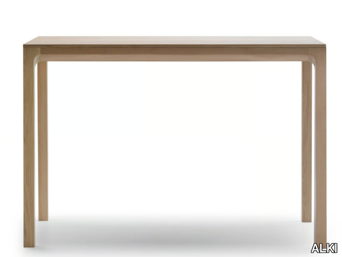 LAIA - Rectangular oak high table _ ALKI