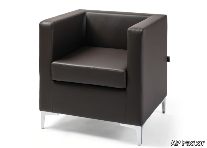 DAKOTA - Fabric easy chair with armrests _ AP Factor