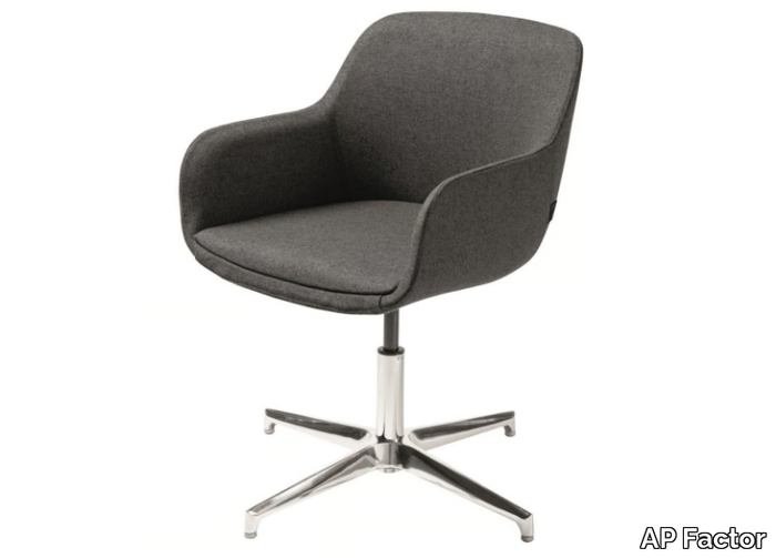 WISCONSIN - With 4-spoke base chair with armrests _ AP Factor