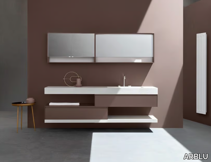 5.ZERO - Double wall-mounted vanity unit _ ARBLU