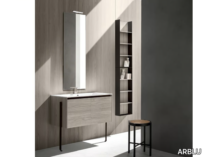 5.ZERO - Floor-standing vanity unit with drawers _ ARBLU