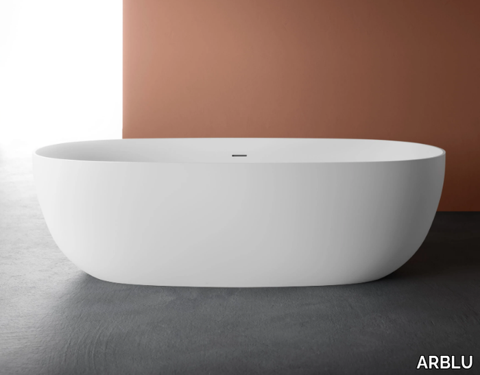 CATINO - Freestanding oval Geablu bathtub _ ARBLU