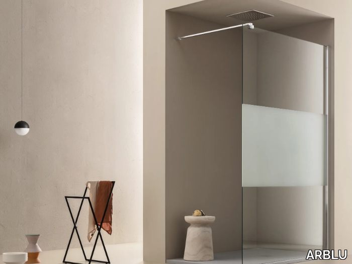 SEPARET 8 - Corner rectangular Walk in shower _ ARBLU