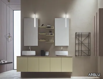 HITO - Double vanity unit with doors _ ARBLU