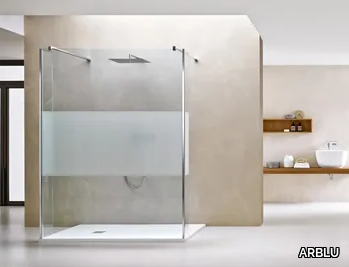 SEPARET 8 - Rectangular Walk in shower with tray _ ARBLU