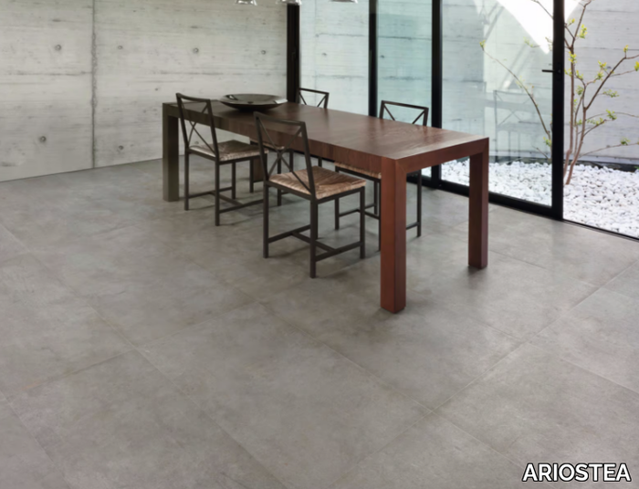 TEKNOSTONE - SMOKE - Porcelain stoneware wall/floor tiles with stone effect _ ARIOSTEA