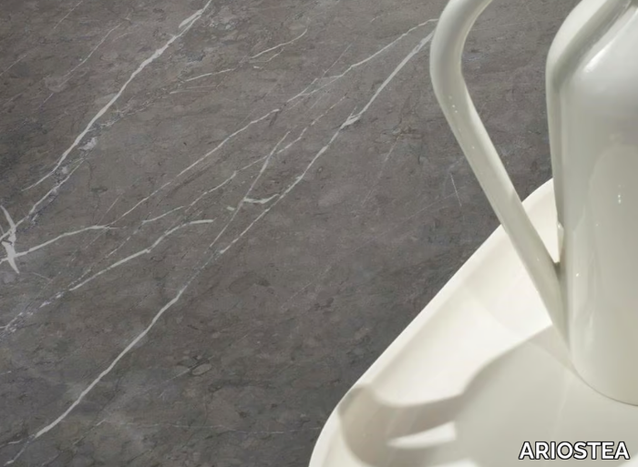 MARMI CLASSICI - GREY MARBLE - Porcelain stoneware wall/floor tiles with marble effect _ ARIOSTEA