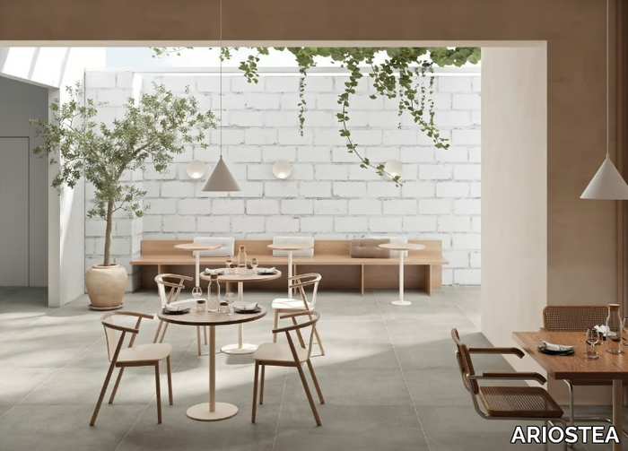 NEXT CRETE - Indoor/outdoor porcelain stoneware wall/floor tiles with concrete effect _ ARIOSTEA