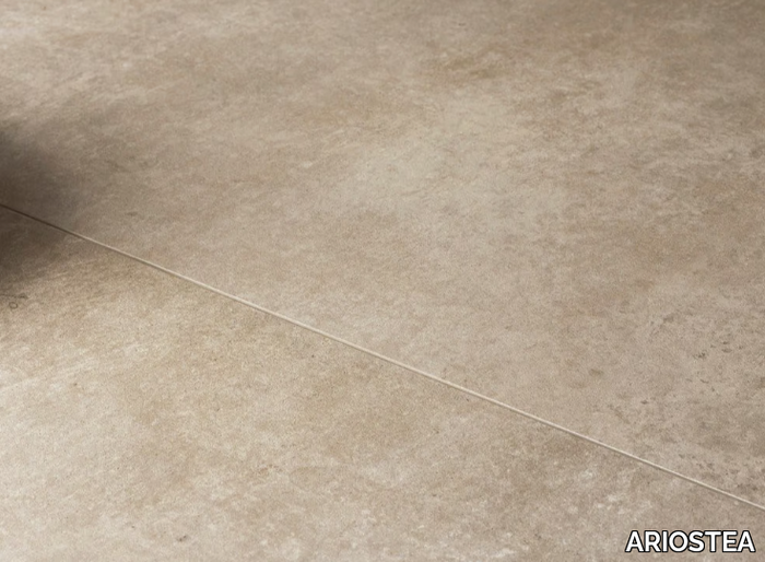 ULTRA CON.CREA. - EARTH - Porcelain stoneware wall/floor tiles with concrete effect with resin effect _ ARIOSTEA