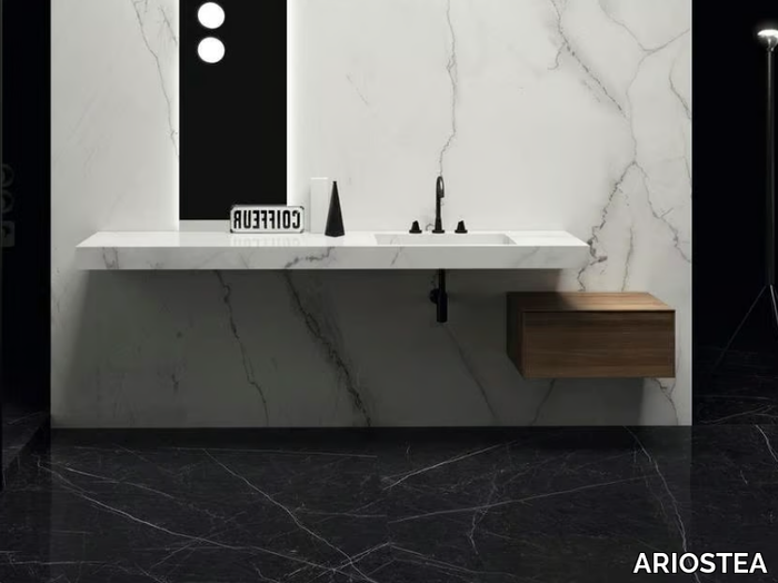 ULTRA MARMI - CALACATTA LINCOLN - Ultra thin wall/floor tiles with marble effect _ ARIOSTEA