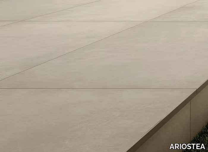 CM2 NEXT GREIGE - Outdoor porcelain stoneware wall/floor tiles with concrete effect _ ARIOSTEA