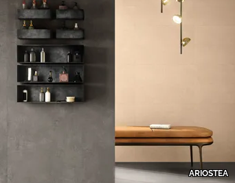 URBAN PINK ACTIVE - Indoor porcelain stoneware wall tiles with concrete effect _ ARIOSTEA