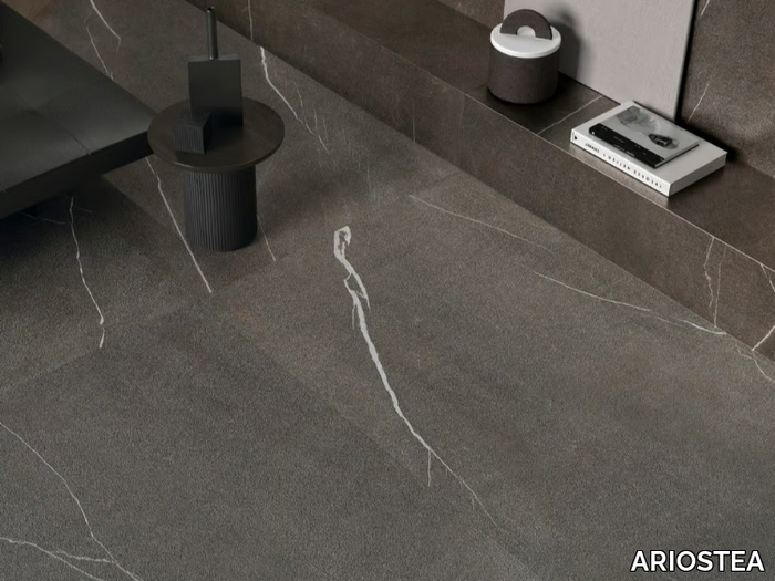 ULTRA PIETRE - PIETRA PIASENTINA - Porcelain stoneware wall/floor slabs with stone effect _ ARIOSTEA