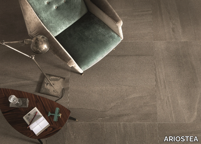 ULTRA PIETRE - BASALTINA MOKA - Flooring with stone effect _ ARIOSTEA