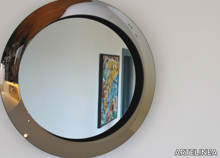 BOA - Round wall-mounted glass mirror _ ARTELINEA