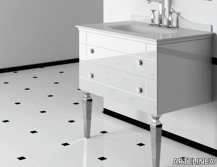 DECOR - Floor-standing vanity unit with drawers _ ARTELINEA
