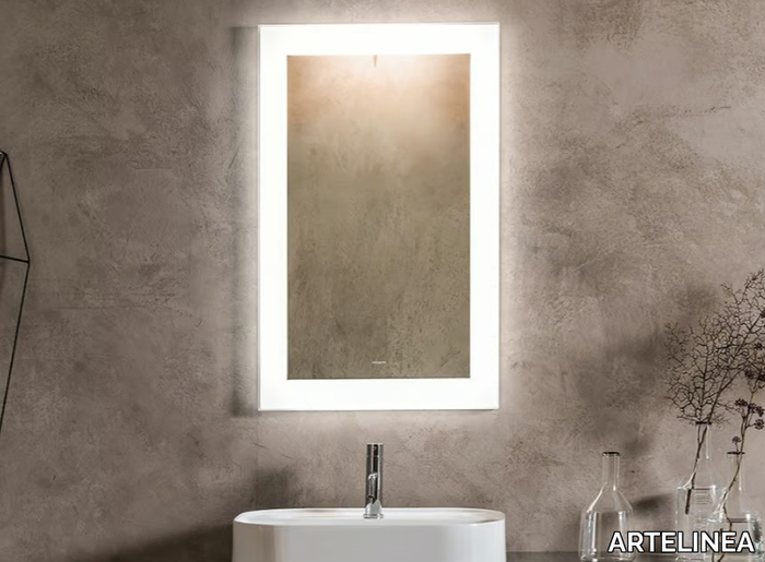 LUMINEE - Rectangular mirror with integrated lighting _ ARTELINEA