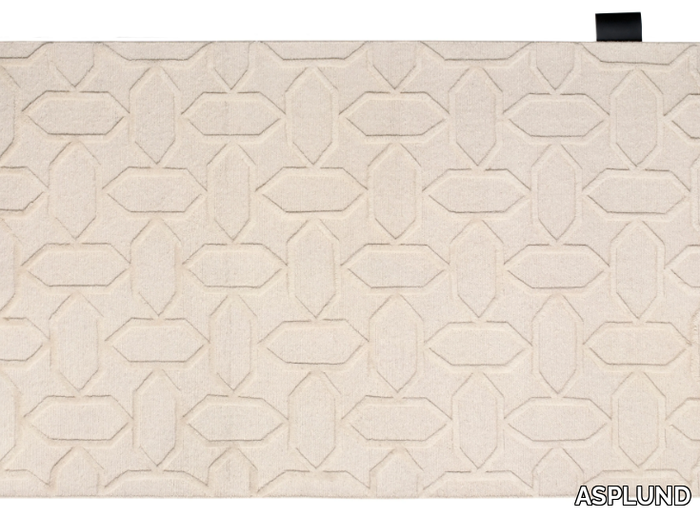 GEMS SUMAK - Rectangular handmade wool rug with geometric shapes _ ASPLUND